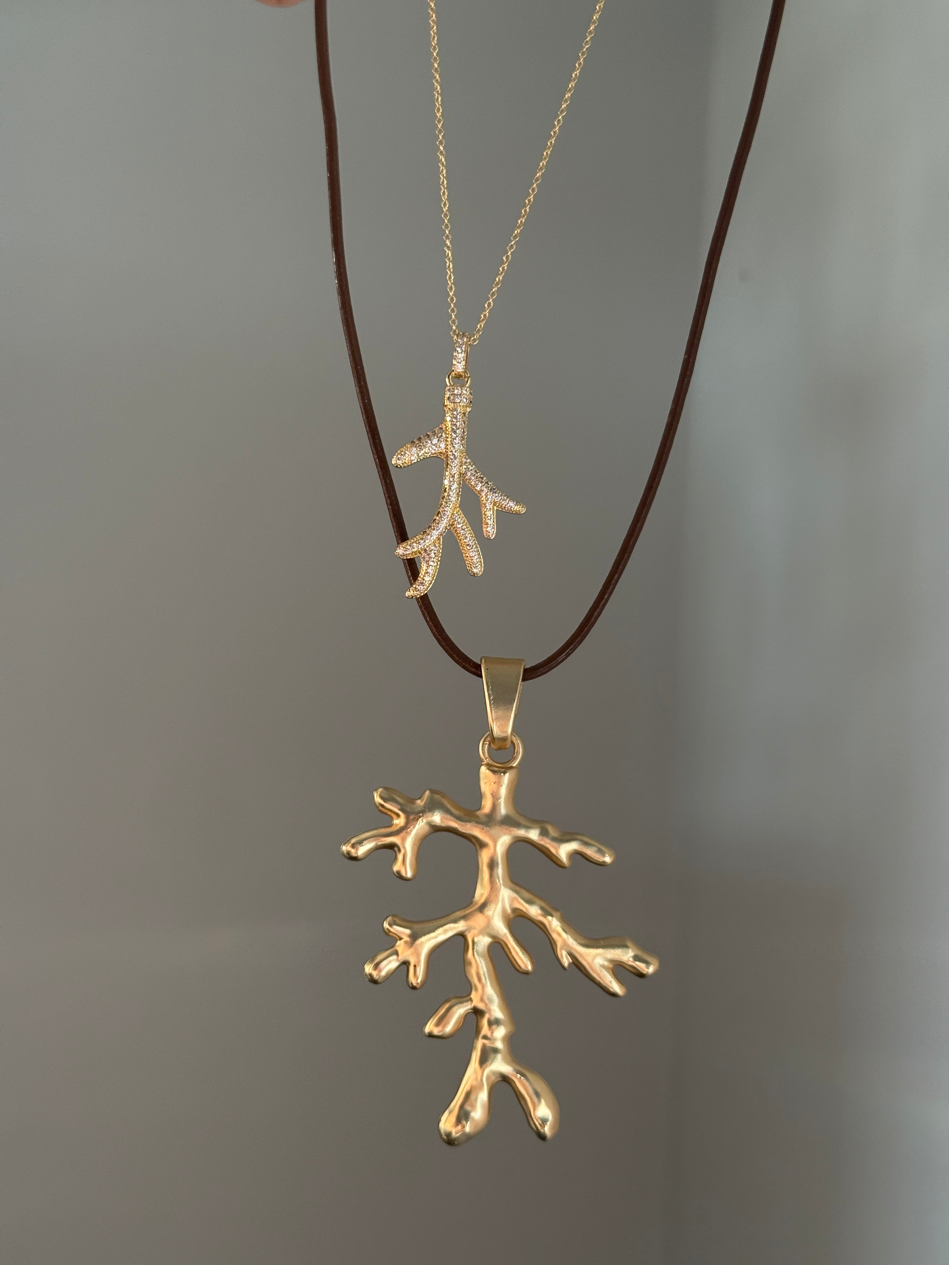 שרשרת Coral זהב