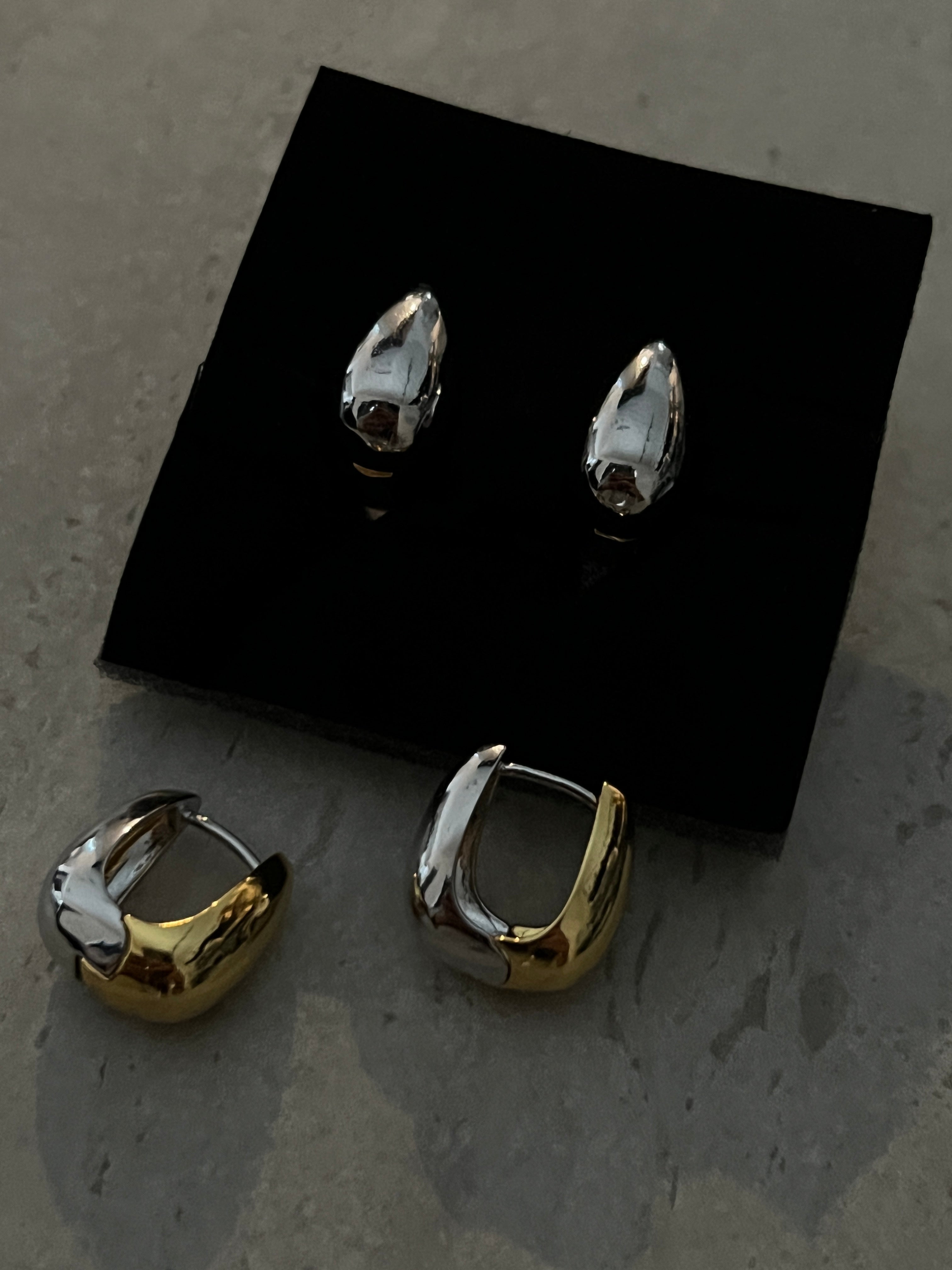 עגילי Double Earrings