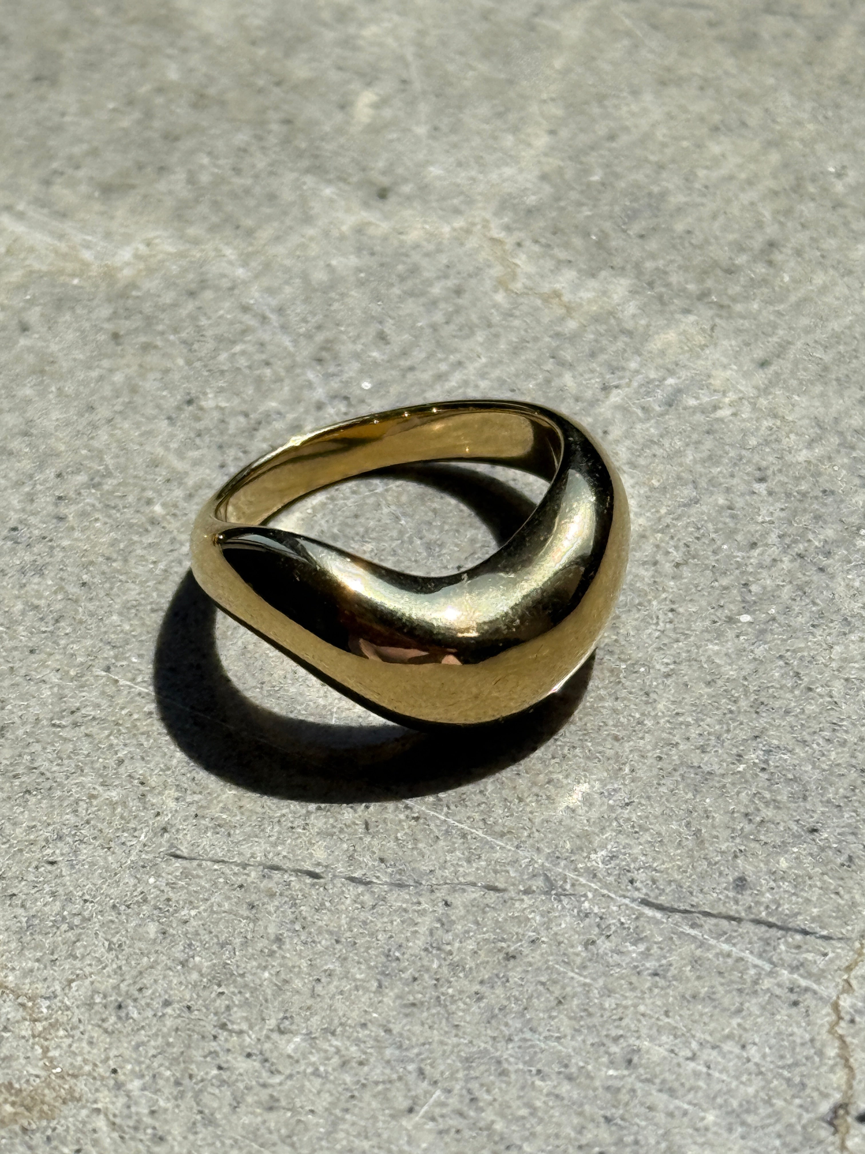 טבעת Dune זהב