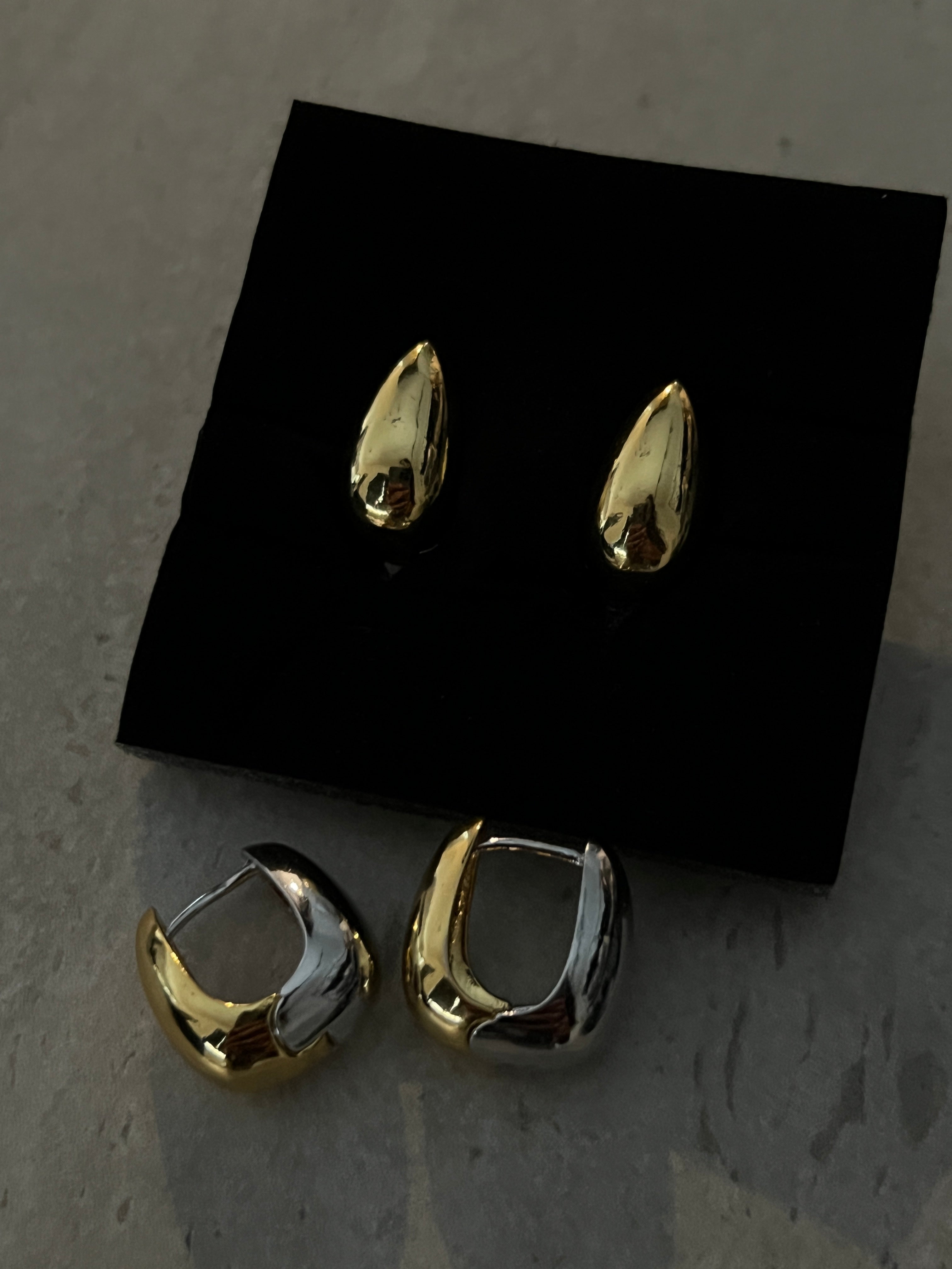 עגילי Double Earrings