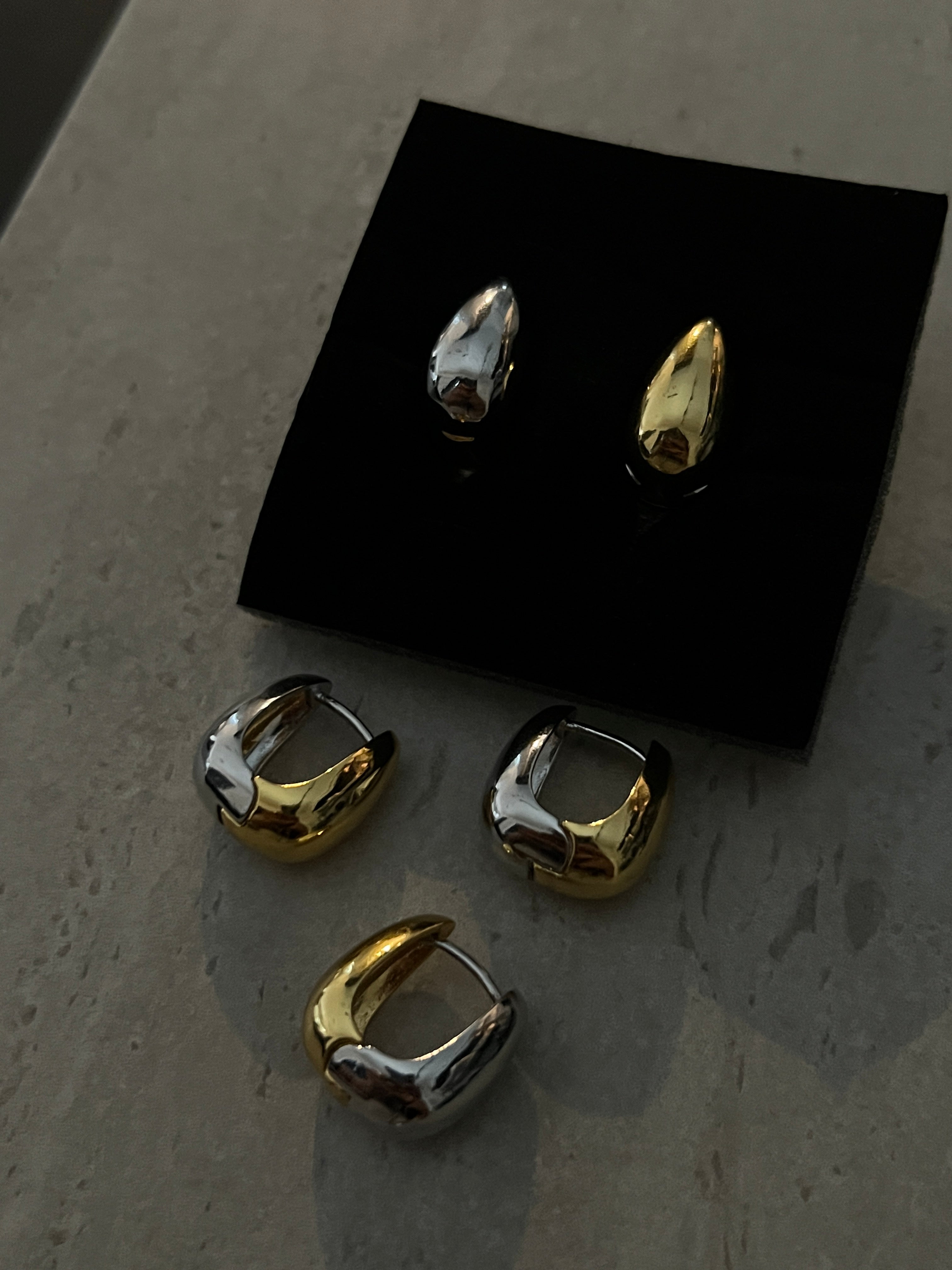 עגילי Double Earrings