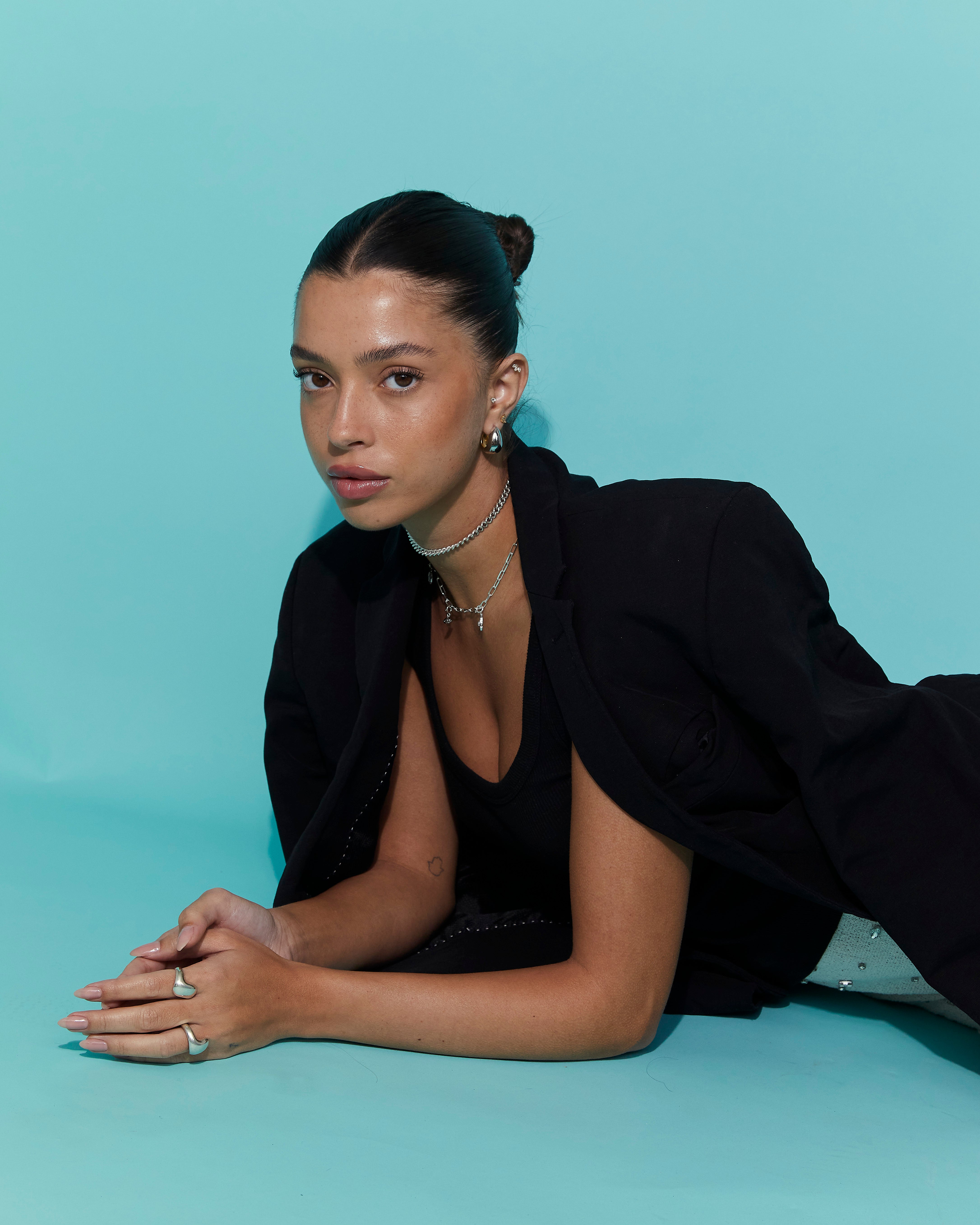עגילי Double Earrings