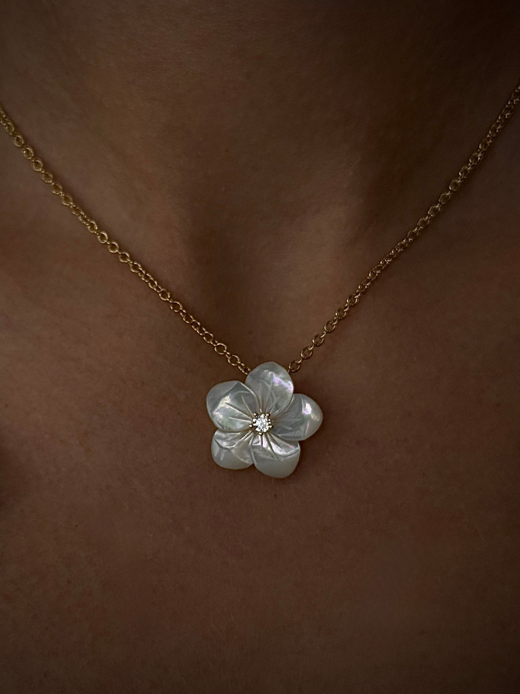 שרשרת Fleur זהב