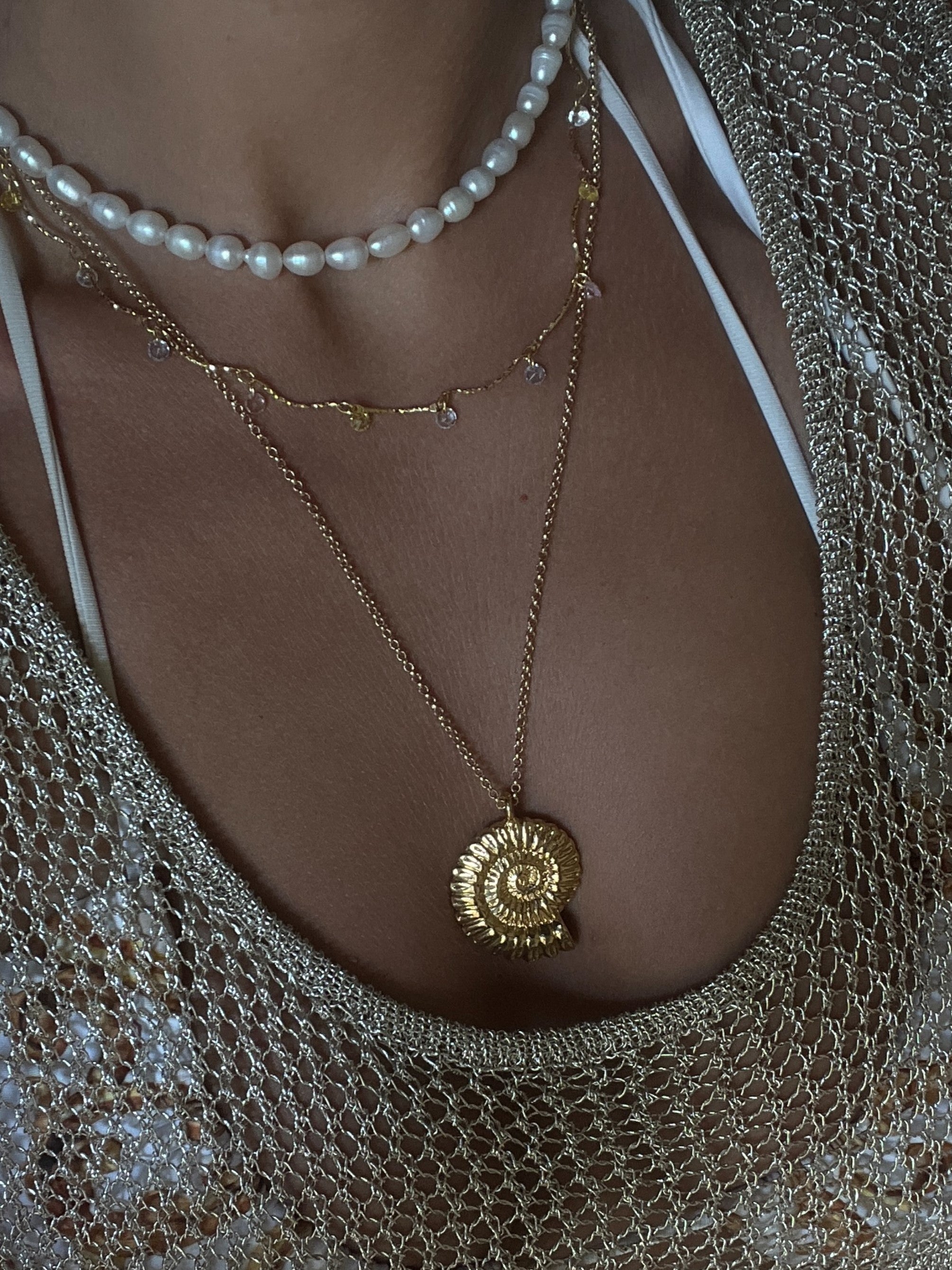 שרשרת Shell Necklace צדף