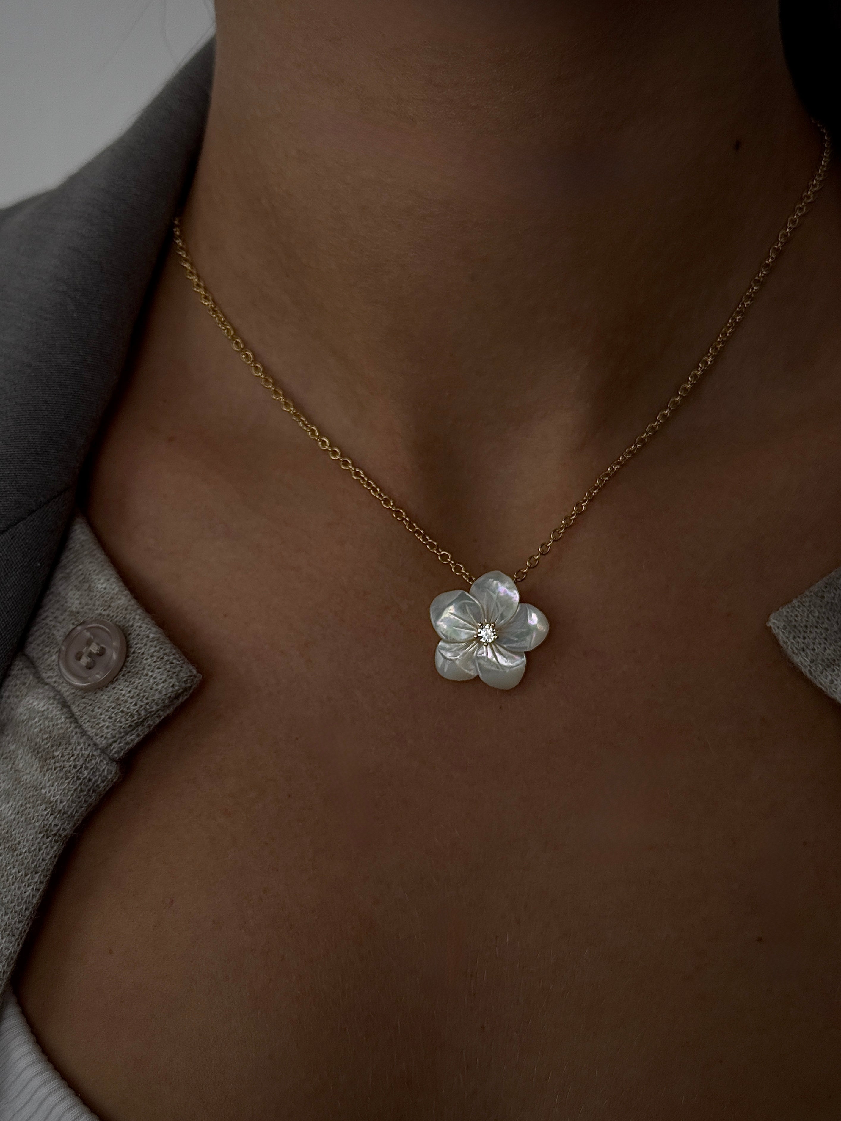 שרשרת Fleur זהב