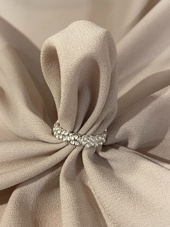 טבעת Bloom כסף