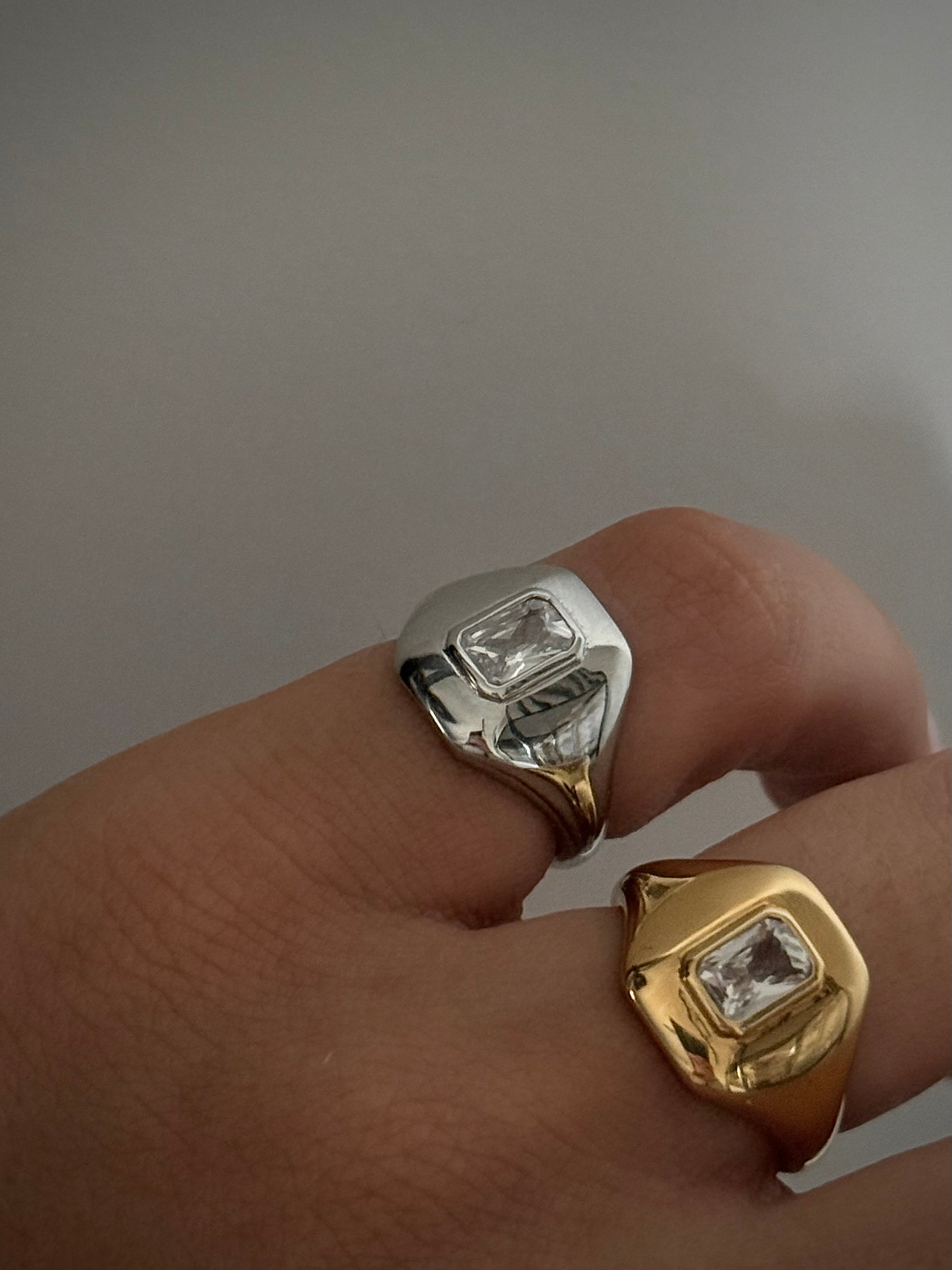 טבעת זרת Ruby