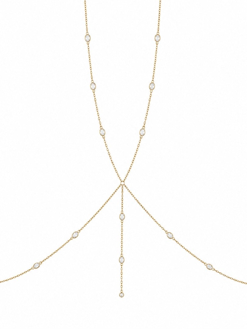 שרשרת גוף זהב Côte